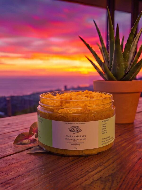 Tumeric & Honey Face and Body Scrub